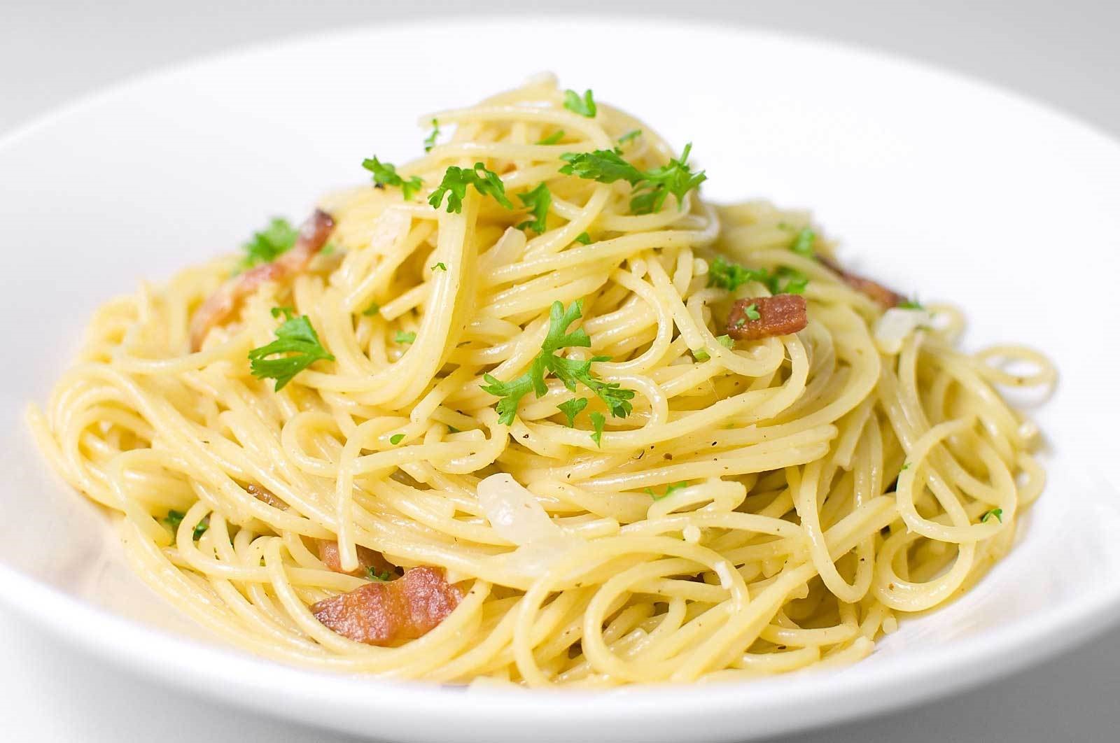 Cara Mudah Membuat Spaghetti Carbonara